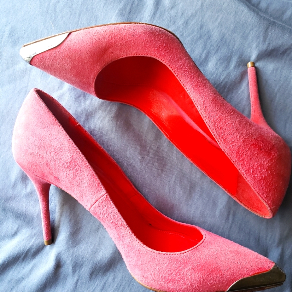 COPY - Alexander Mcqueen Suede Heels